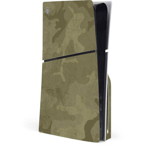 Desert Camo PS5 Slim Disk Console Skin