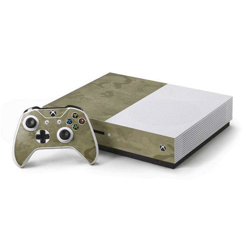 Desert Camo Xbox One S Console and Controller Bundle Skin