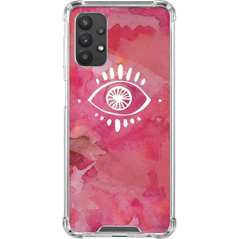 Desert Evil Eye Galaxy A32 5G Clear Case