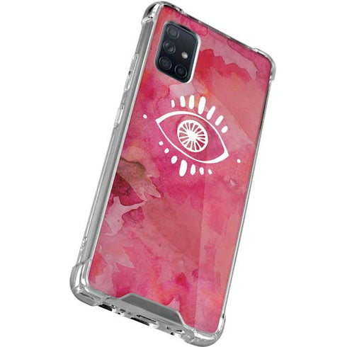 Desert Evil Eye Galaxy A71 5G Clear Case
