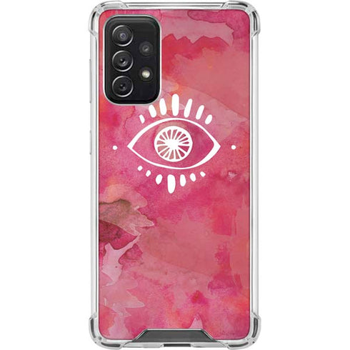 Desert Evil Eye Galaxy A72 5G Clear Case