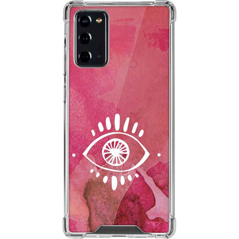Desert Evil Eye Galaxy Note20 5G Clear Case