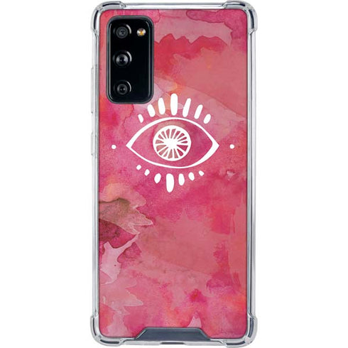 Desert Evil Eye Galaxy S20 FE Clear Case