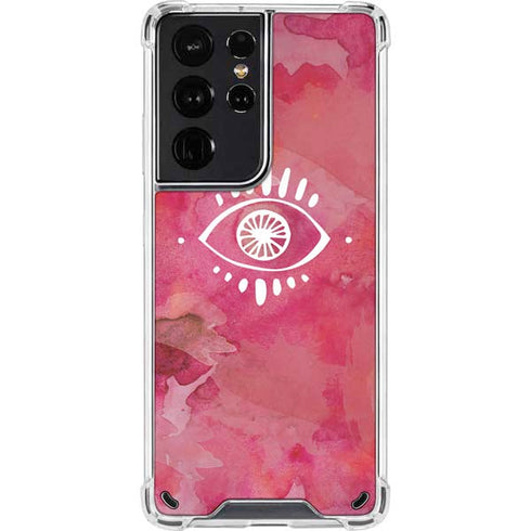 Desert Evil Eye Galaxy S21 Ultra 5G Clear Case