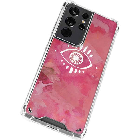 Desert Evil Eye Galaxy S21 Ultra 5G Clear Case