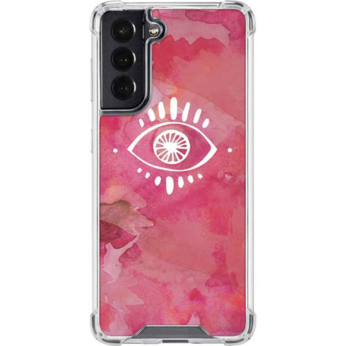 Desert Evil Eye Galaxy S22 Clear Case