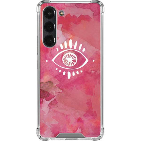 Desert Evil Eye Galaxy S23 Plus Clear Case