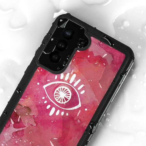 Desert Evil Eye Galaxy S23 Plus Waterproof Case