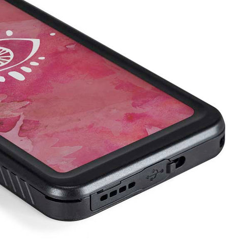 Desert Evil Eye Galaxy S23 Waterproof Case