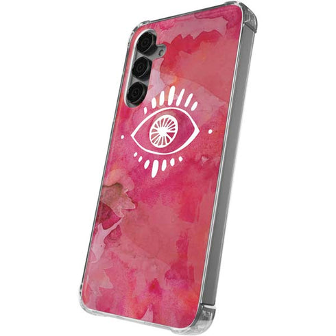 Desert Evil Eye Galaxy S24 Plus Clear Case