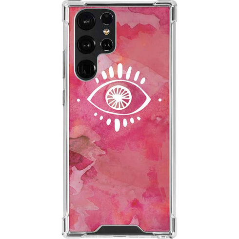 Desert Evil Eye Galaxy S24 Ultra Clear Case