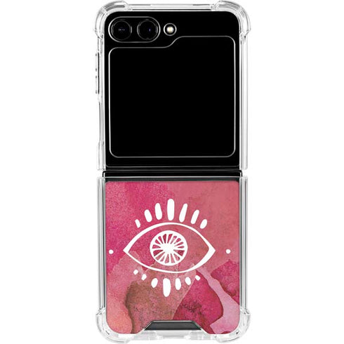 Desert Evil Eye Galaxy Z Flip5 5G Clear Case