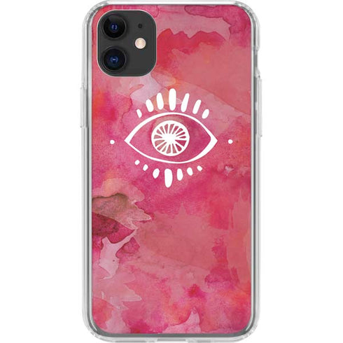 Desert Evil Eye iPhone 11 Clear Case