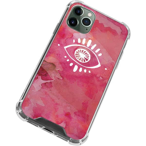 Desert Evil Eye iPhone 12 Pro Clear Case