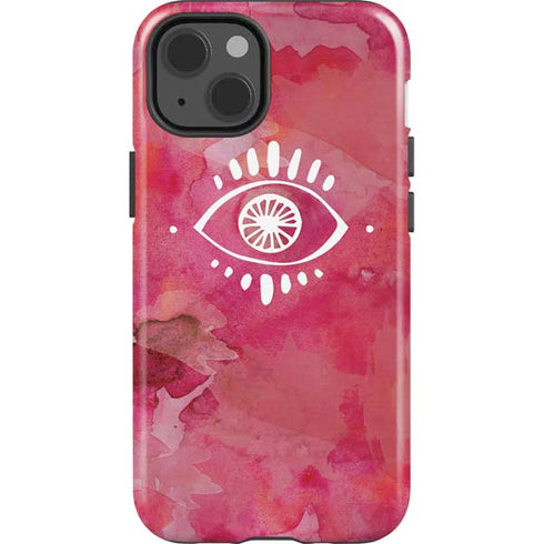 Desert Evil Eye iPhone 15 Impact Case