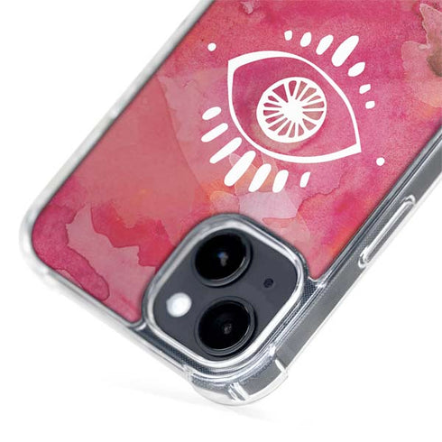 Desert Evil Eye iPhone 15 Plus MagSafe Case