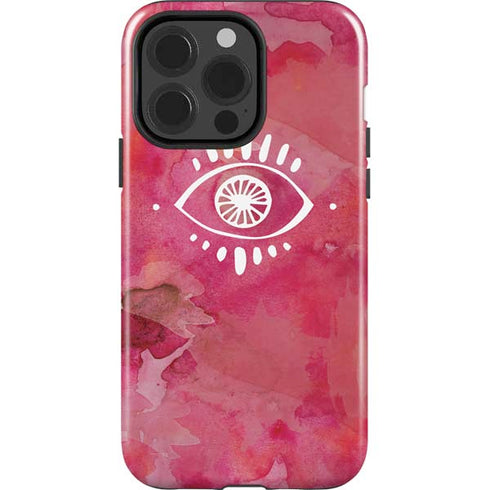 Desert Evil Eye iPhone 15 Pro Impact Case