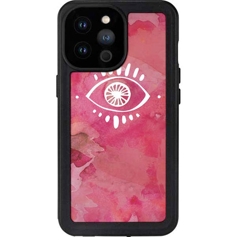 Desert Evil Eye iPhone 14 Pro Max Waterproof Case