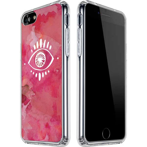 Desert Evil Eye iPhone SE (2nd & 3rd Gen) Clear Case