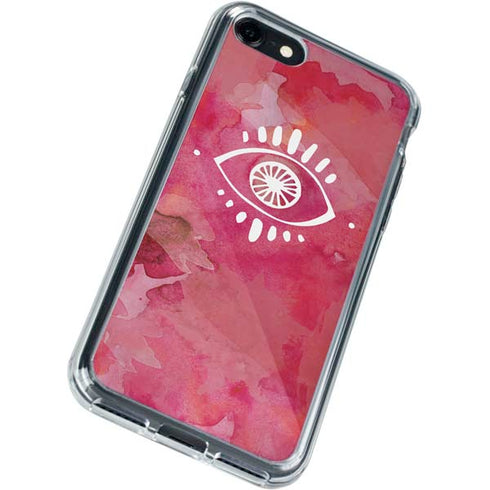 Desert Evil Eye iPhone SE (2nd & 3rd Gen) Clear Case