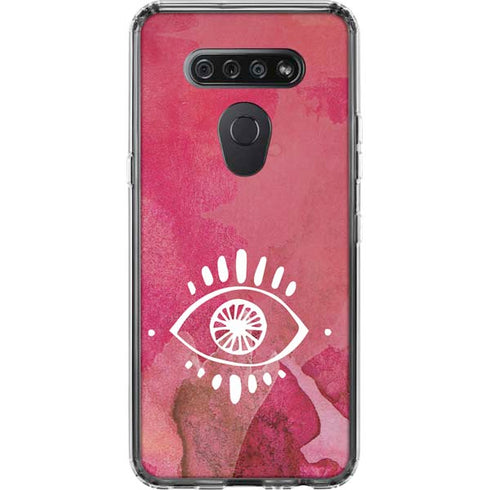 Desert Evil Eye LG K51/Q51 Clear Case