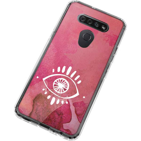 Desert Evil Eye LG K51/Q51 Clear Case