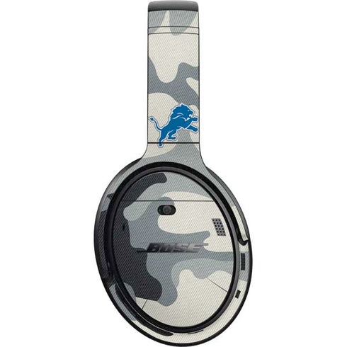 NFL Detriot Lions Camo Bose QuietComfort 35 II Headphones Skin