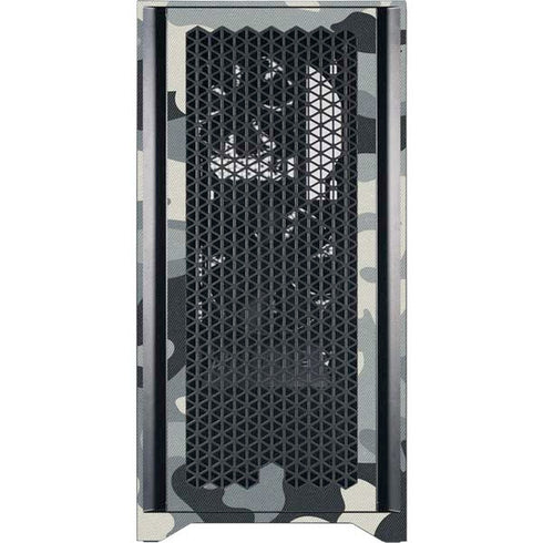 NFL Detriot Lions Camo Corsair 4000D Tempered Glass Mid-Tower ATX Case Skin