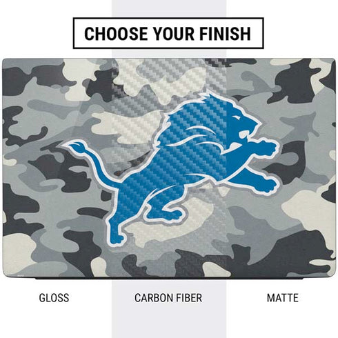 NFL Detriot Lions Camo Dell Vostro Skin