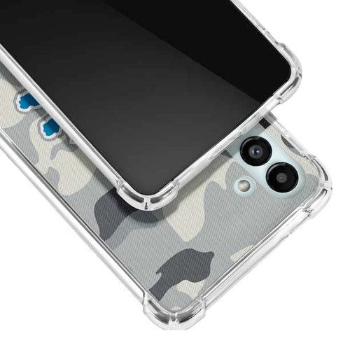 NFL Detriot Lions Camo Galaxy A13 5G Clear Case