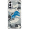 NFL Detriot Lions Camo Galaxy A15 5G Clear Case