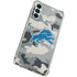 NFL Detriot Lions Camo Galaxy A15 5G Clear Case
