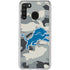 NFL Detriot Lions Camo Galaxy A21 Clear Case