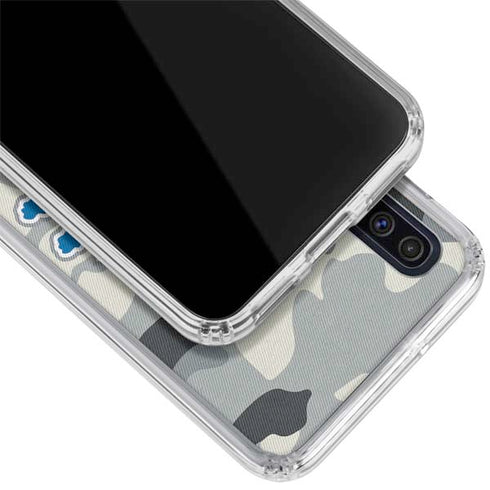 NFL Detriot Lions Camo Galaxy A50 Clear Case