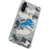 NFL Detriot Lions Camo Galaxy A54 5G Clear Case