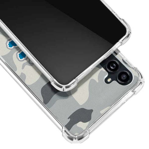 NFL Detriot Lions Camo Galaxy A54 5G Clear Case