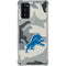 NFL Detriot Lions Camo Galaxy Note20 5G Clear Case