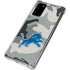 NFL Detriot Lions Camo Galaxy Note20 5G Clear Case