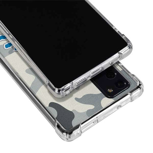 NFL Detriot Lions Camo Galaxy Note20 5G Clear Case