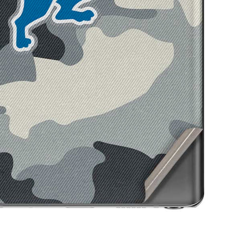 NFL Detriot Lions Camo Galaxy Note20 5G Skin