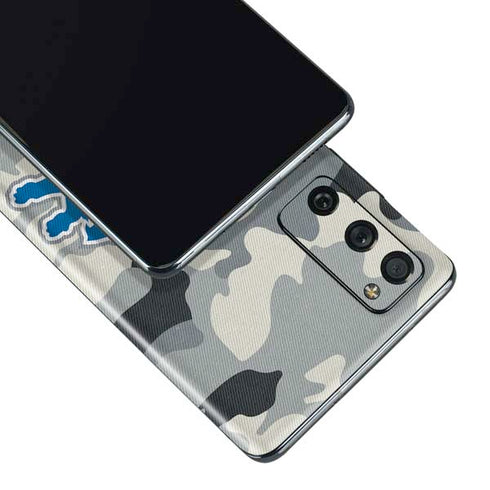 NFL Detriot Lions Camo Galaxy S20 Fan Edition Skin