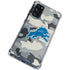 NFL Detriot Lions Camo Galaxy S20 FE Clear Case
