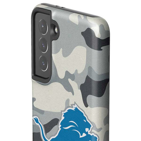 NFL Detriot Lions Camo Galaxy S21 5G Pro Case