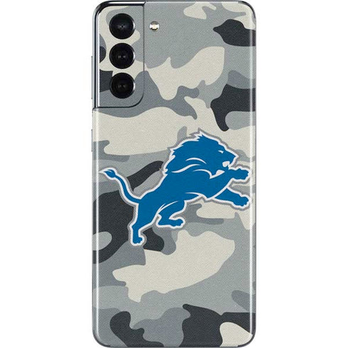 NFL Detriot Lions Camo Galaxy S21 5G Skin