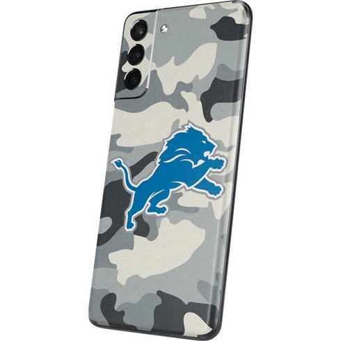 NFL Detriot Lions Camo Galaxy S21 5G Skin