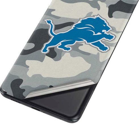 NFL Detriot Lions Camo Galaxy S21 5G Skin