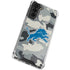 NFL Detriot Lions Camo Galaxy S21 Plus 5G Clear Case