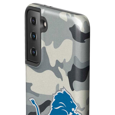 NFL Detriot Lions Camo Galaxy S21 Plus 5G Pro Case