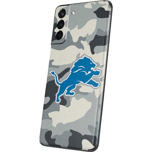 NFL Detriot Lions Camo Galaxy S21 Plus 5G Skin
