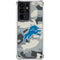 NFL Detriot Lions Camo Galaxy S21 Ultra 5G Clear Case